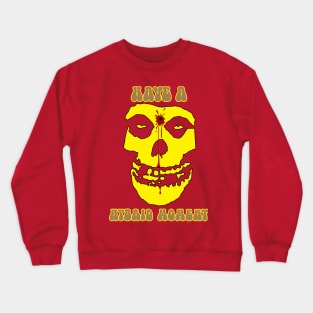 Dazed and Ripping - Crimson Ghost 70's style Crewneck Sweatshirt